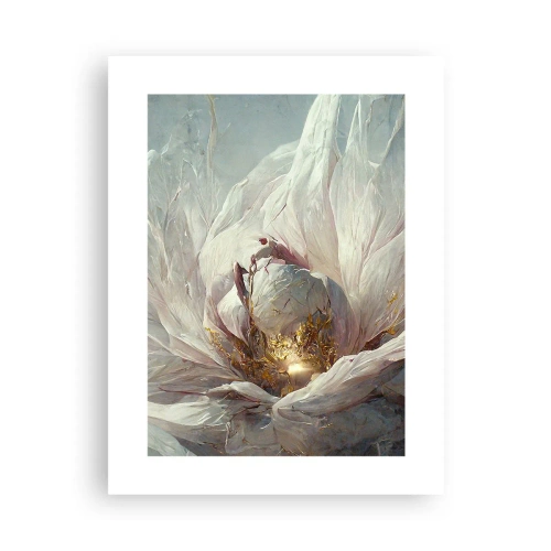 Poster - Hij bloeit eens in de honderd jaar - 30x40 cm