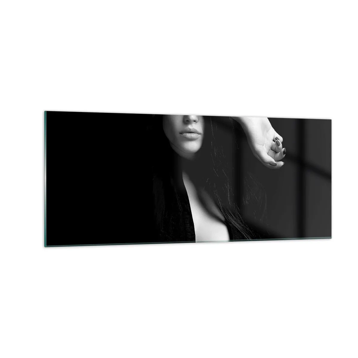 Schilderen op glas - Verleidingsschool - 100x40 cm