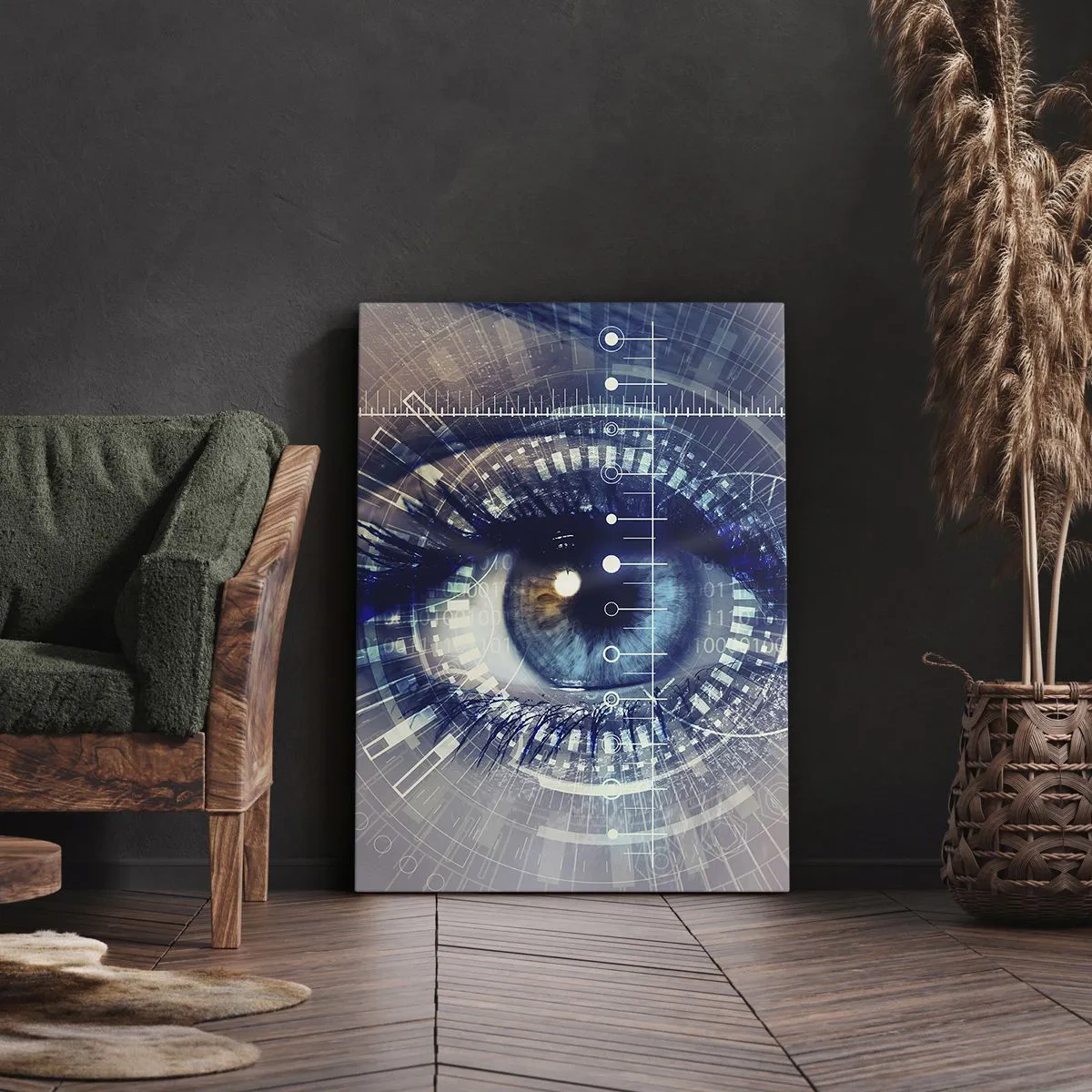 Schilderen op canvas - Je denkt dat je me kent - 80x120 cm