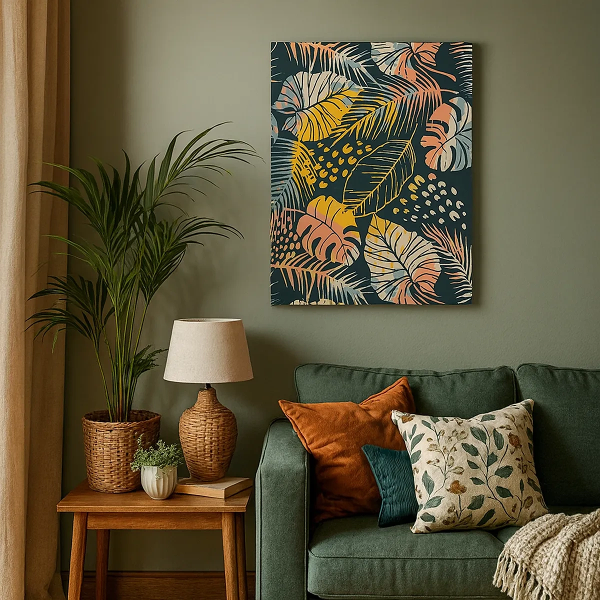 Schilderen op canvas - Lommerrijke fantasie - 50x70 cm