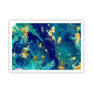 Poster - De bloemblaadjes van de zon - 100x70 cm