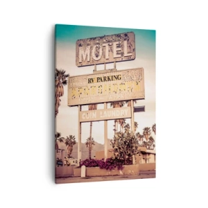 Schilderen op canvas - Hier staat de tijd stil - 50x70 cm