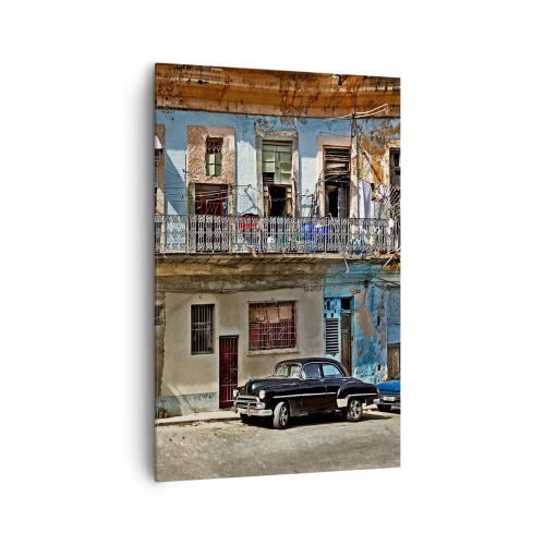 Schilderen op canvas - Havana-vibes - 80x120 cm