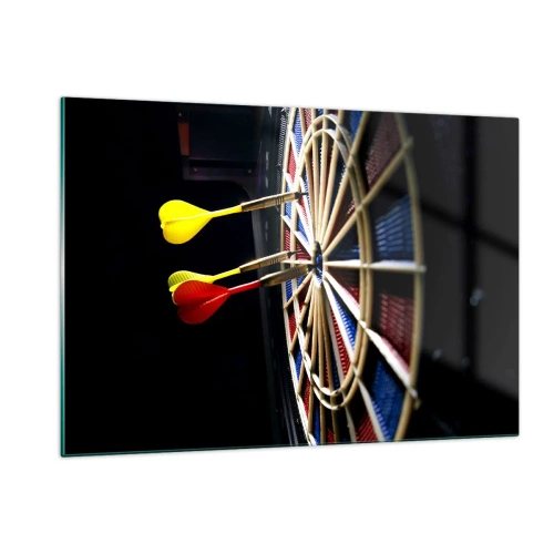 Schilderen op glas - De spikerop de kop - 120x80 cm