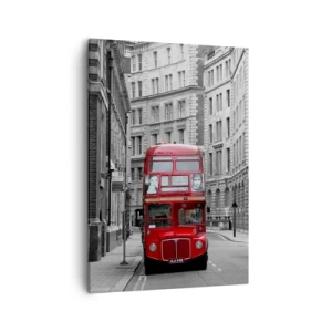 Schilderen op canvas - Het dagelijkse leven hoeft niet grijs te zijn - 50x70 cm