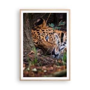 Een poster in een licht eiken lijst - Geloof me - 70x100 cm