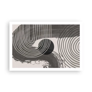 Poster - Het ovaal wint - 91x61 cm