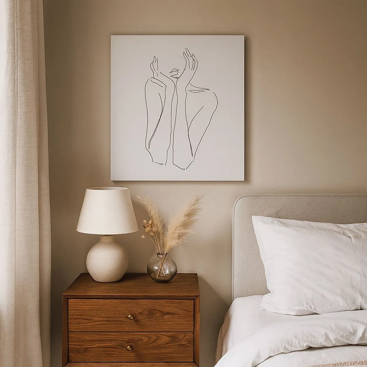 Schilderen op canvas - Waar meisjes van dromen - 30x30 cm