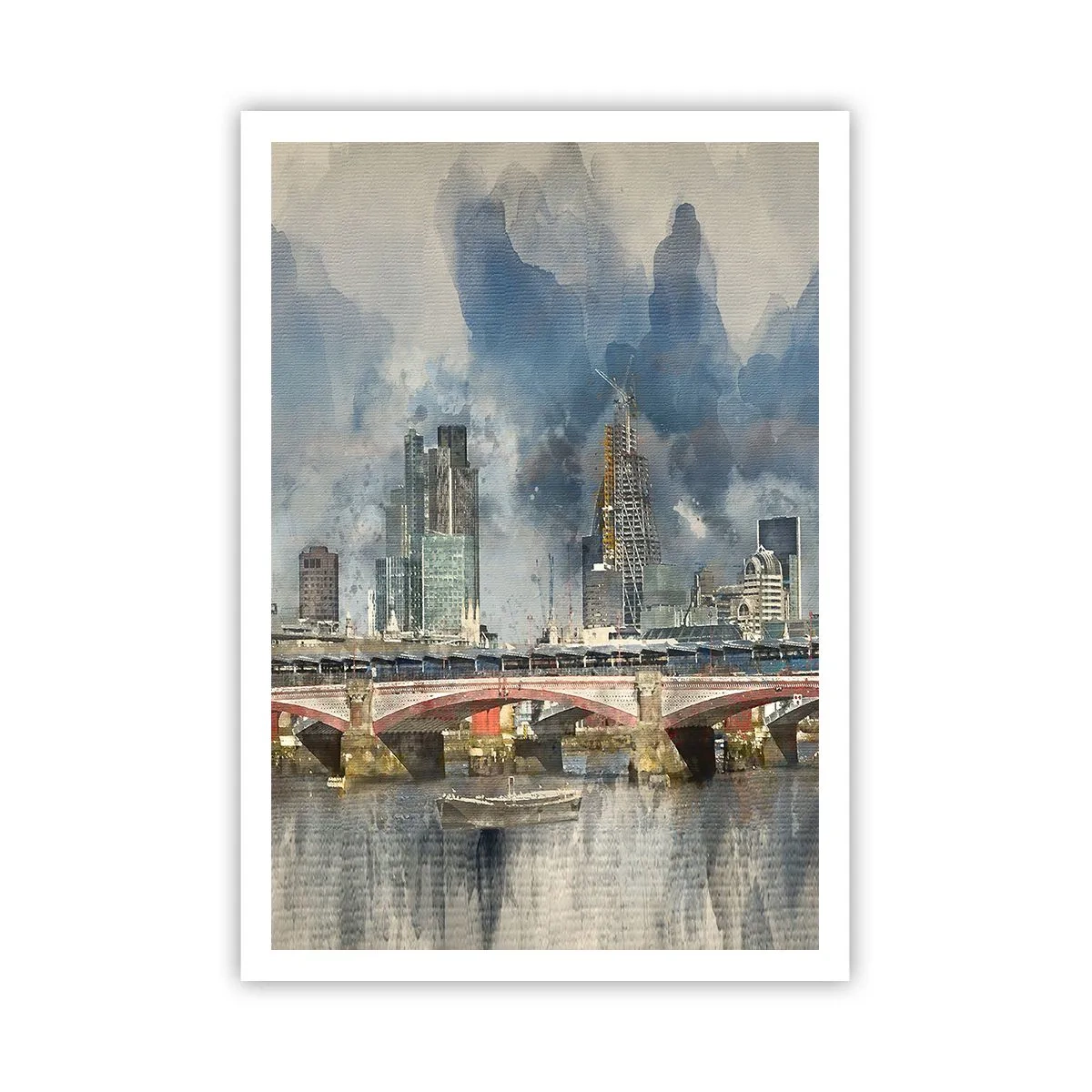 Poster - Londen in al zijn glorie - 70x100 cm