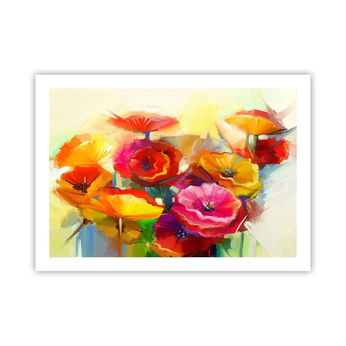 Poster - Niet alleen rood - 70x50 cm