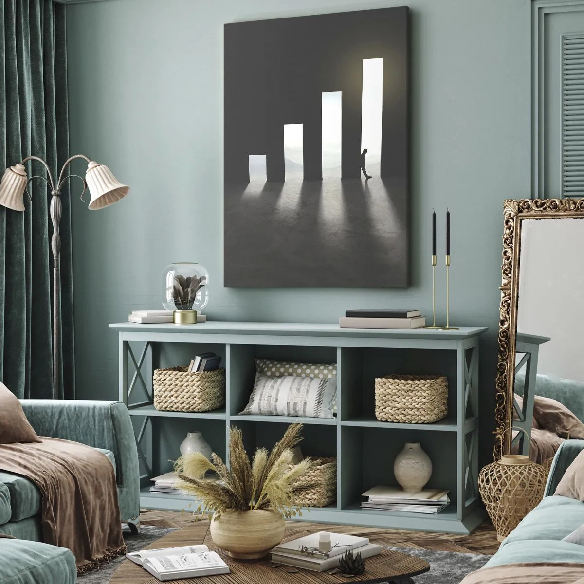 Schilderen op canvas - Succes - impressie - 50x70 cm