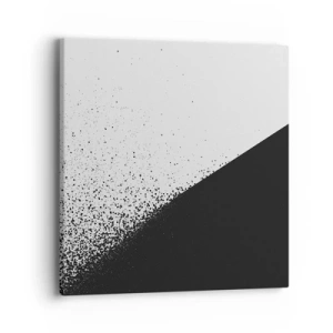 Schilderen op canvas - Steeds sneller, meer en meer - 40x40 cm