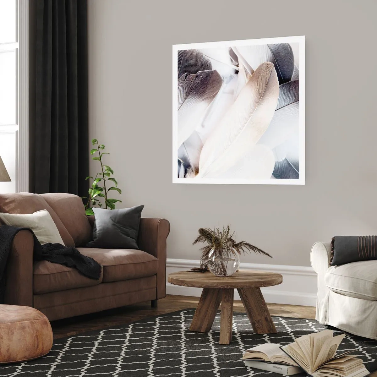 Poster - Bijna engelachtig - 60x60 cm