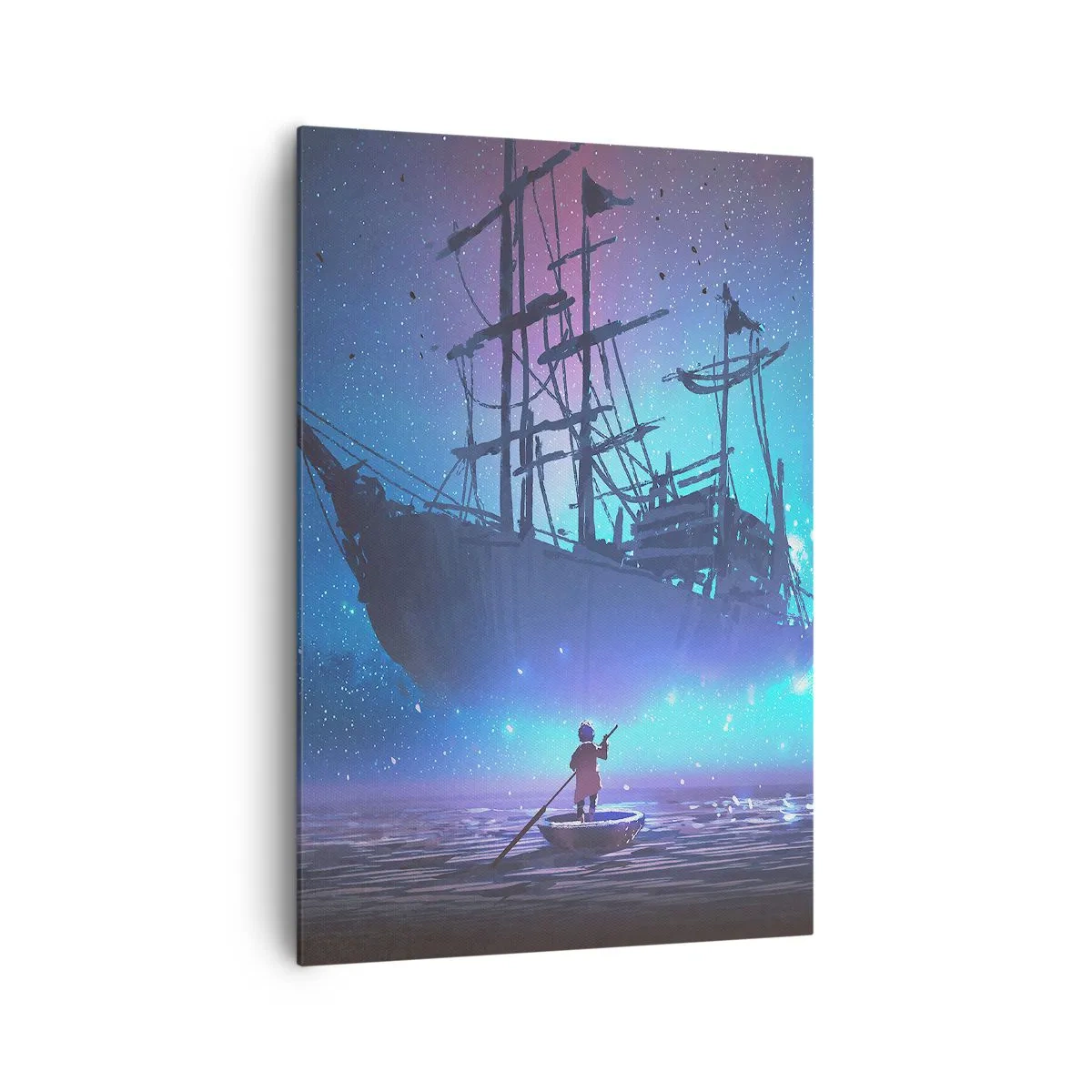 Schilderen op canvas - Ontmoeting met de mythe van de zee - 70x100 cm