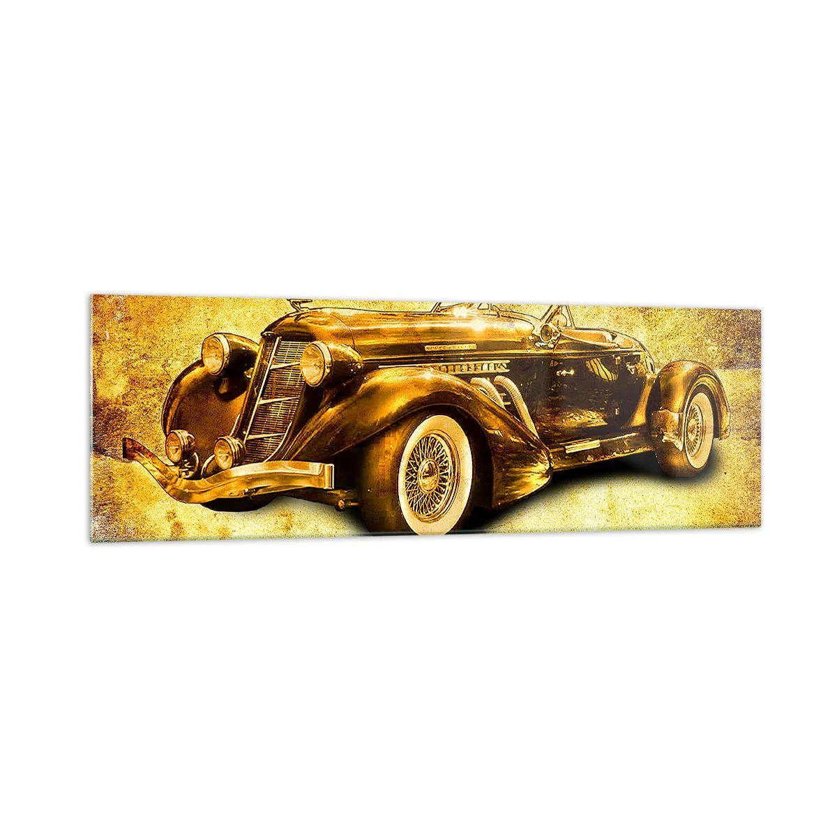 Schilderen op glas - Elite van de elite - 160x50 cm