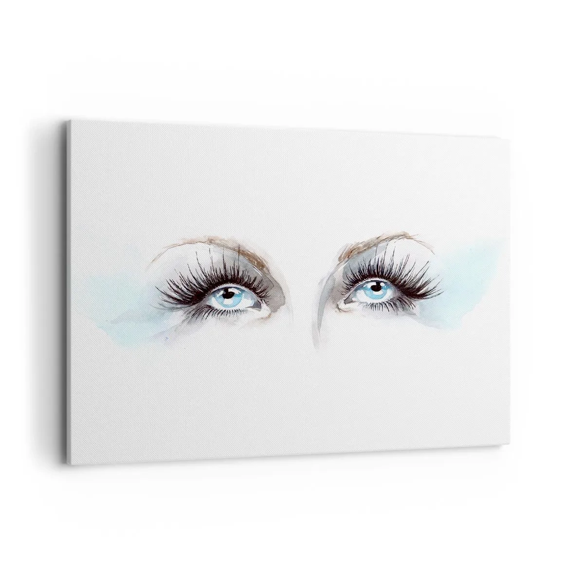 Schilderen op canvas - Ogen van een engel - 100x70 cm