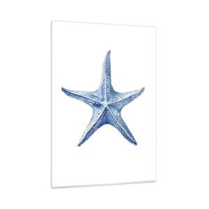 Schilderen op glas - Ster van de zee - 50x70 cm