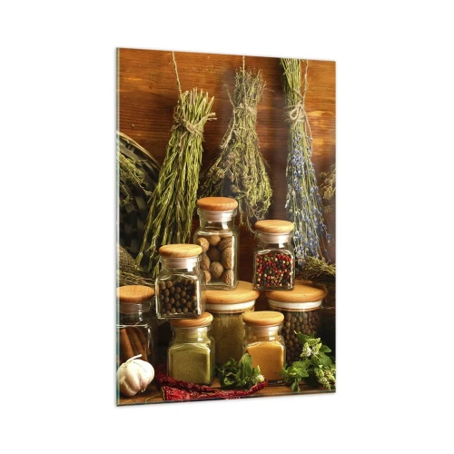 Schilderen op glas - Keuken spreuken - 80x120 cm