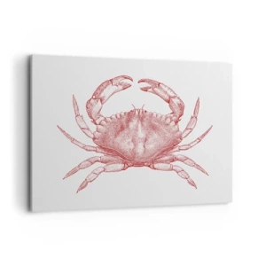 Schilderen op canvas - Krab der krabben - 100x70 cm