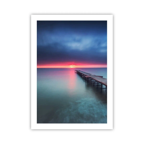 Poster - Tussen hemel en aarde - 50x70 cm