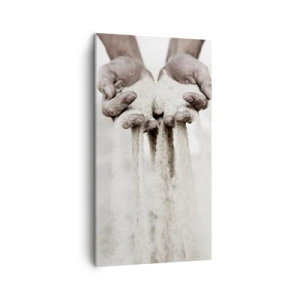 Schilderen op canvas - Met deze handen… - 45x80 cm