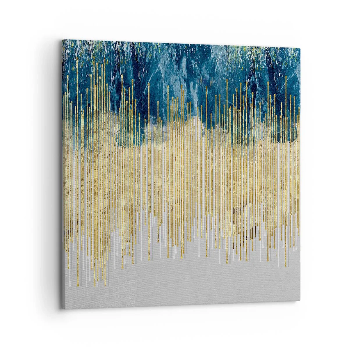 Schilderen op canvas - Vergulde grens - 50x50 cm