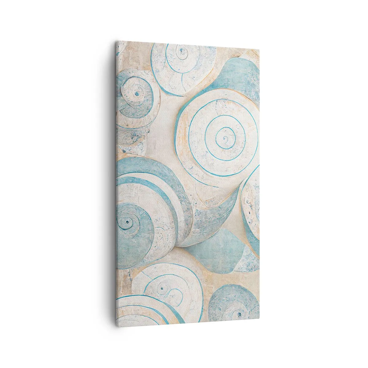 Schilderen op canvas - Wat zit er in de schelp? - 45x80 cm