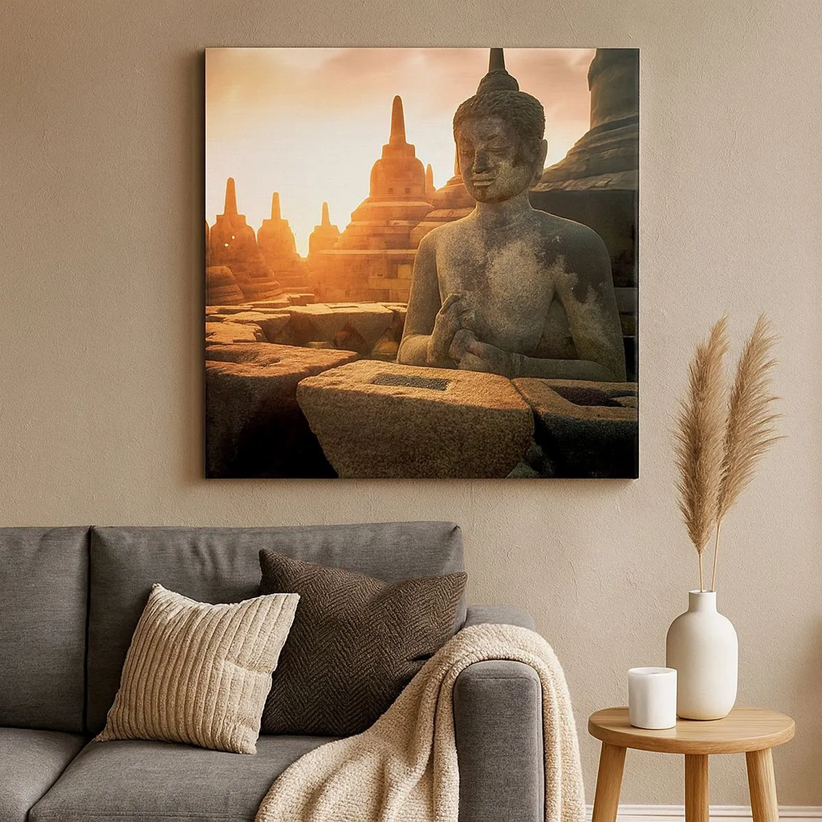 Schilderen op canvas - Weer van grote wijsheid - 30x30 cm