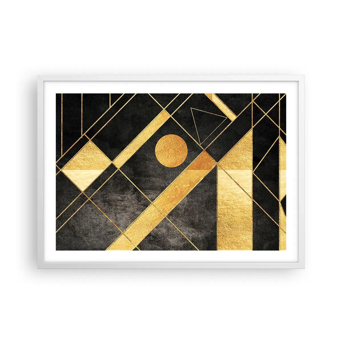 Poster in een witte lijst - De zon van de woestijn - 70x50 cm