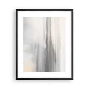 Poster in een zwarte lijst - Afstand in reflectie - 40x50 cm