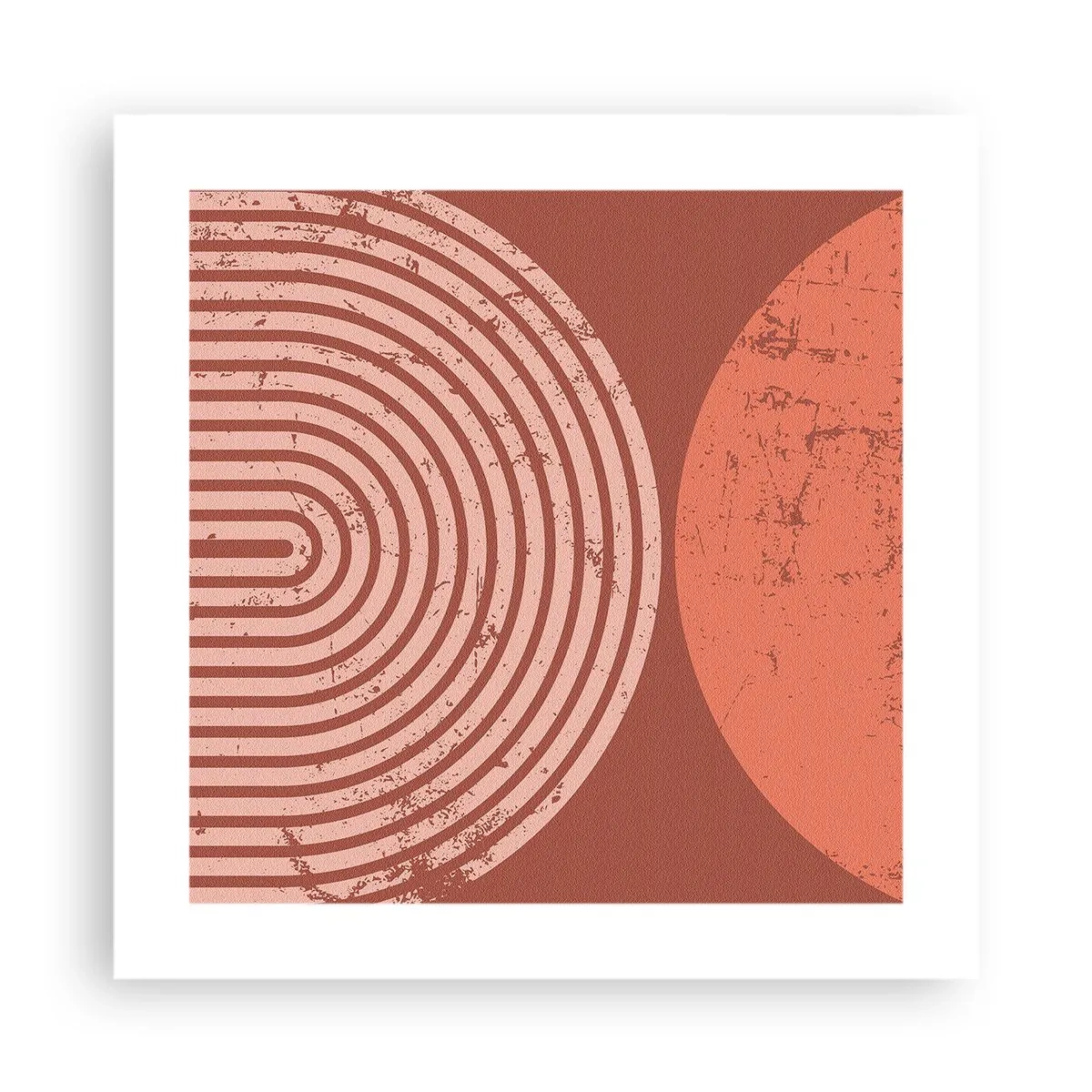Poster - Een nauwe band - 40x40 cm