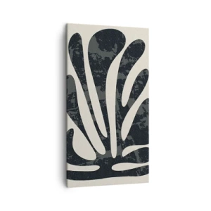 Schilderen op canvas - Meervingerige abstractie - 45x80 cm