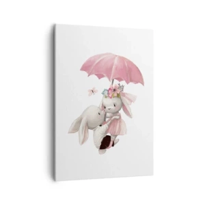 Schilderen op canvas - Dit is liefde - 50x70 cm