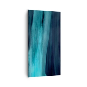 Schilderen op canvas - Ga met de stroom mee - 65x120 cm