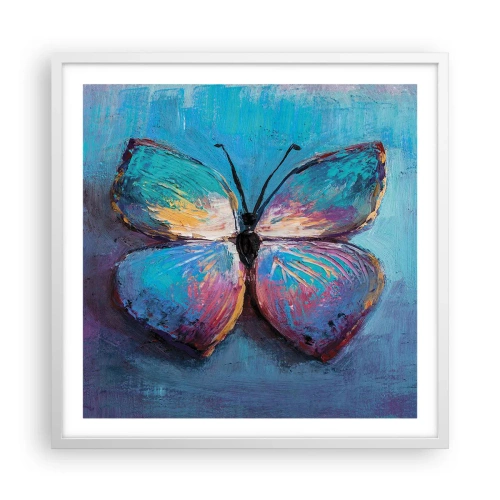 Poster in een witte lijst - In al zijn glorie - 60x60 cm