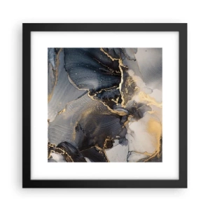 Poster in een zwarte lijst - Stenen leven - 30x30 cm