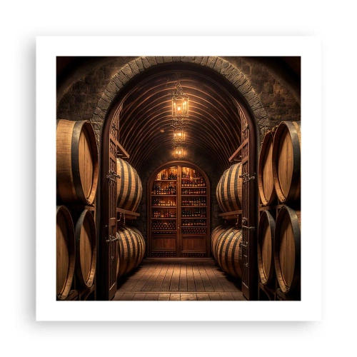Poster - Sfeervolle kelder - 50x50 cm
