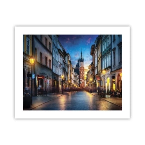 Poster - Charme van Krakau - 50x40 cm