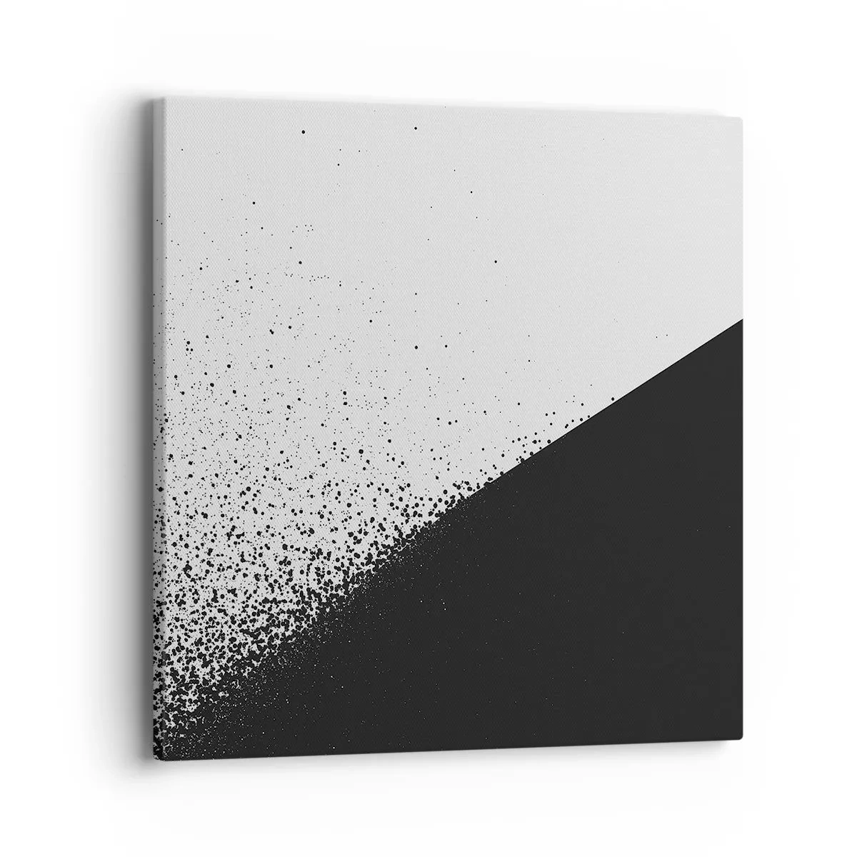 Schilderen op canvas - Steeds sneller, meer en meer - 40x40 cm