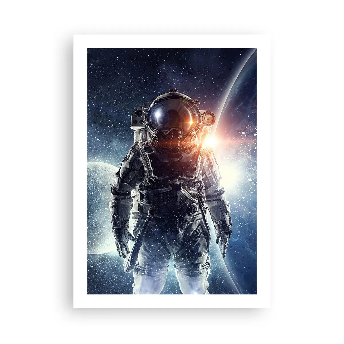 Poster - Ruimte avontuur - 50x70 cm