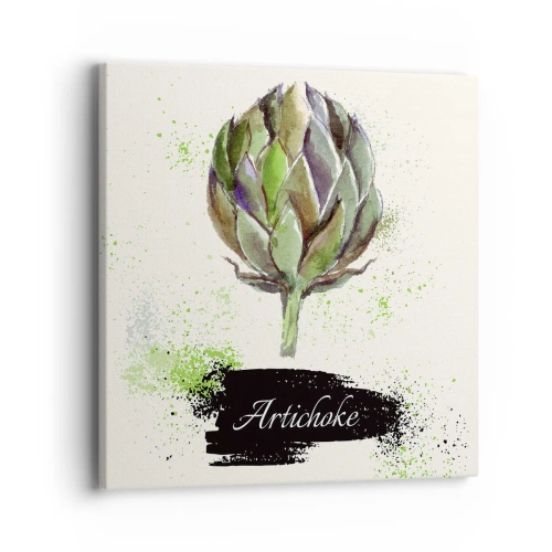 Schilderen op canvas - Eviva-groenten! - 40x40 cm