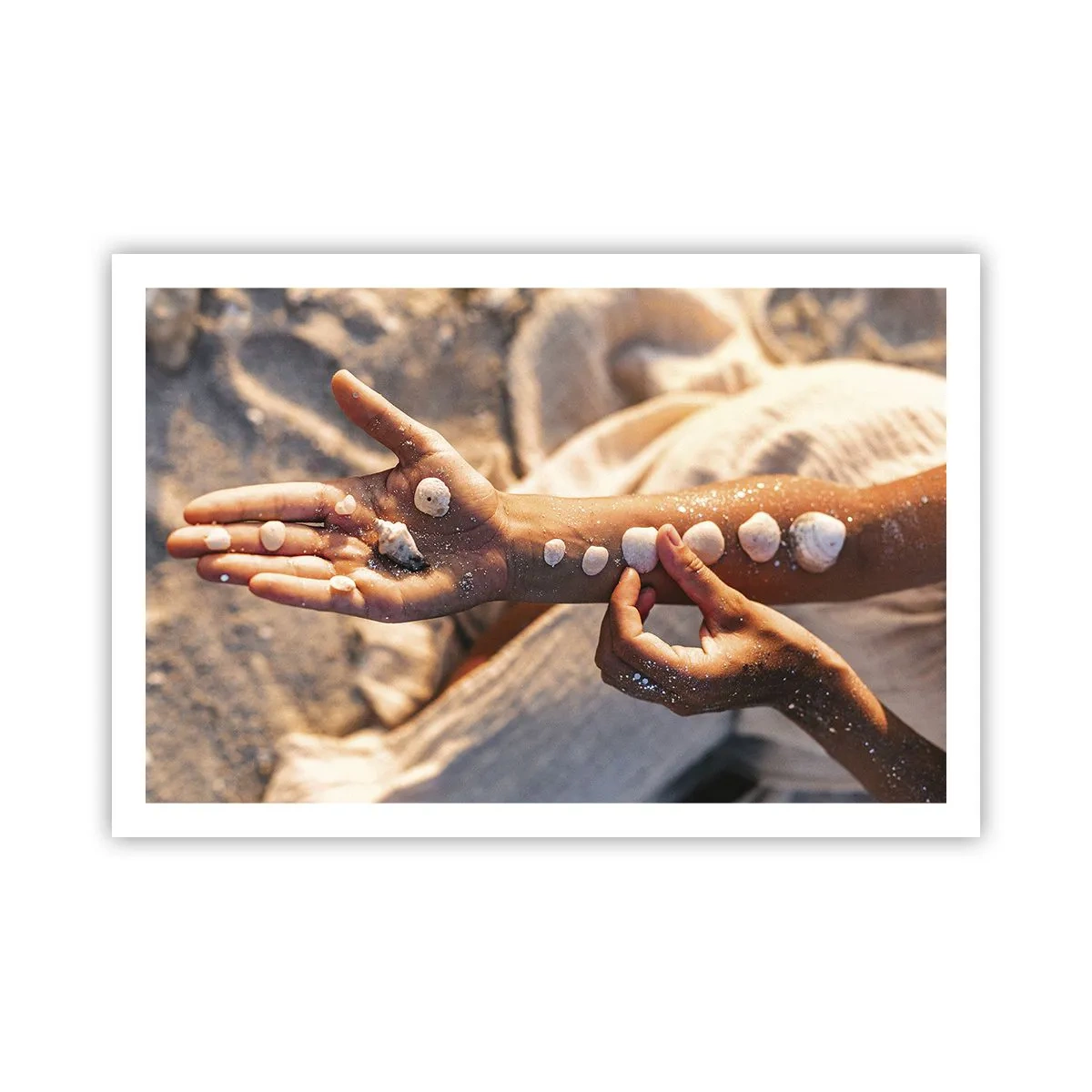 Poster - Schoonheid binnen handbereik - 91x61 cm