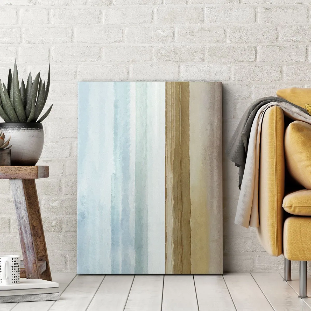 Schilderen op canvas - Troost - 65x120 cm