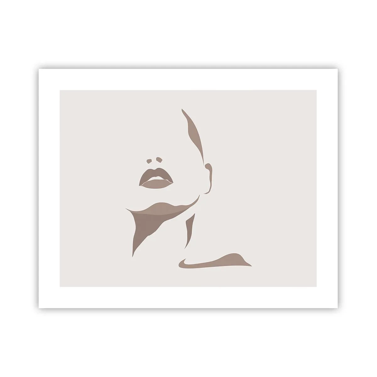Poster - Gemaakt van licht en schaduw - 50x40 cm