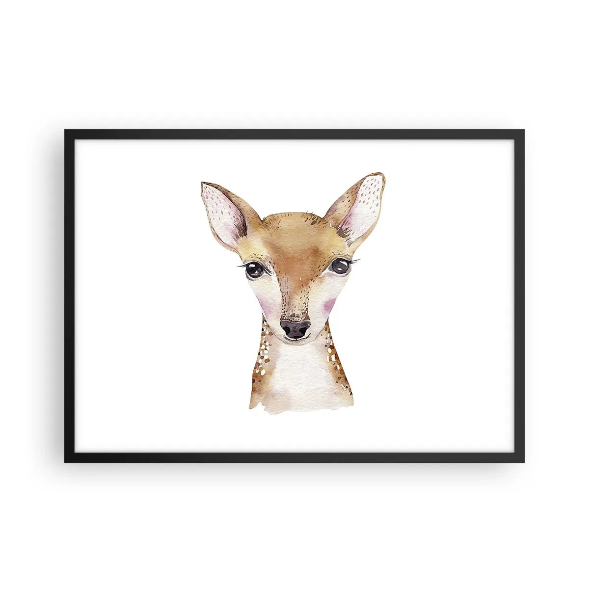 Poster in een zwarte lijst - De aard van onschuld - 70x50 cm