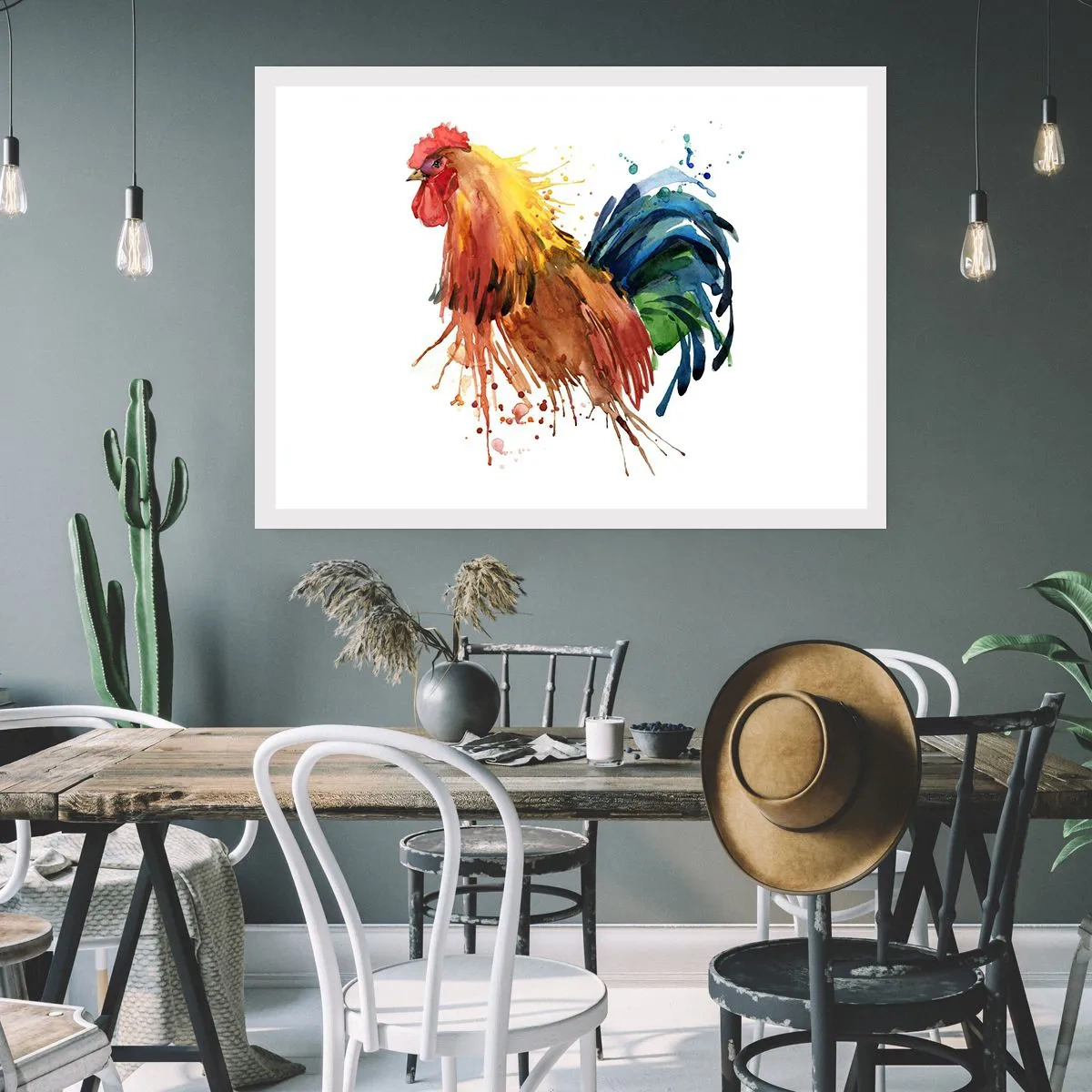Poster - Koninklijk gewaad, koninklijke trots - 91x61 cm