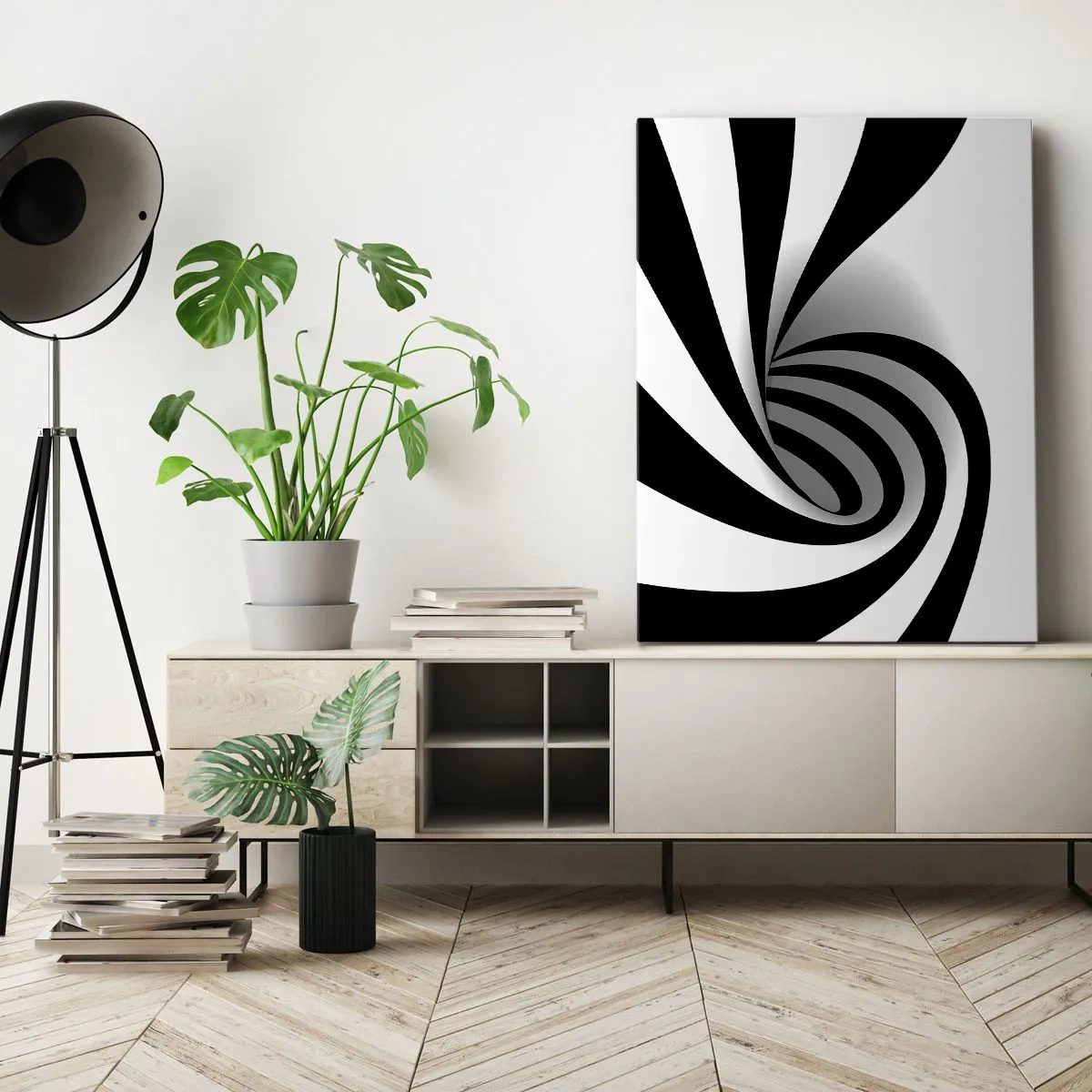 Schilderen op canvas - En toch draait het - 50x70 cm