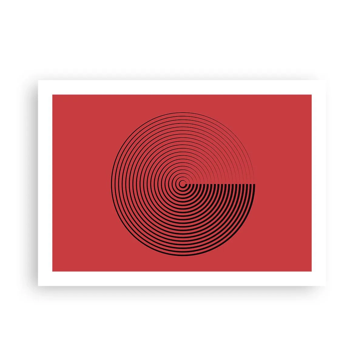 Poster - Circulaire beweging - 70x50 cm