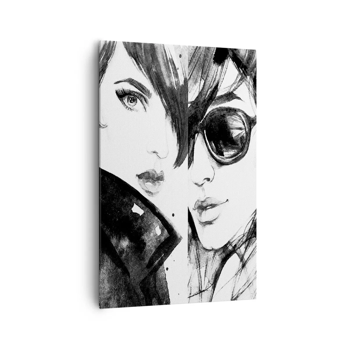 Schilderen op canvas - Schoonheid vermenigvuldigd - 80x120 cm