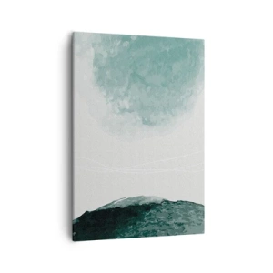 Schilderen op canvas - Ontmoeting met de mist - 50x70 cm